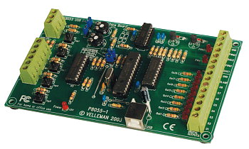 8-channel USB board Velleman