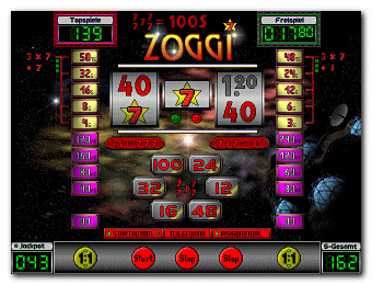 Zoggi - Walzen Geldspielautomat